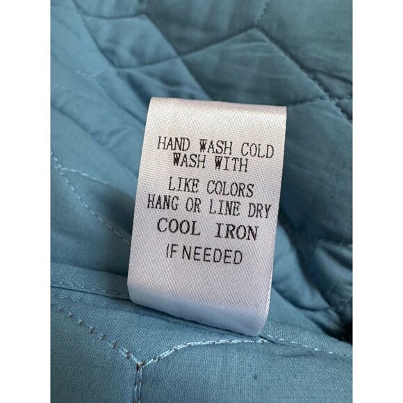 NWT In Loom Mocha Martha Floral Quilted Barn Puffer Jacket Womens Size Large - Picture 10 of 10